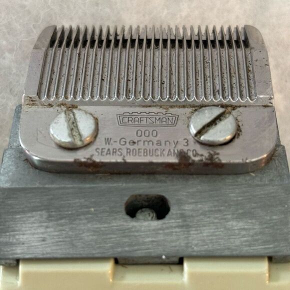 Craftsman Adjustable Hair Clipper In Permanex Case *Works* - Picture 5 of 14